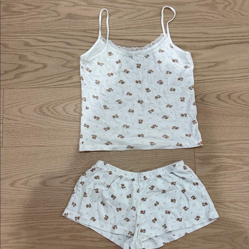 Brandy Melville, pajamas set bear design